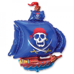 Гелиевый фольгированный шар ''Пиратский корабль''
