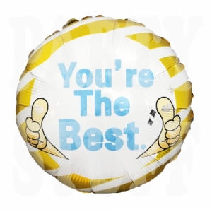 Гелиевый фольгированный шар ''Ты лучший''