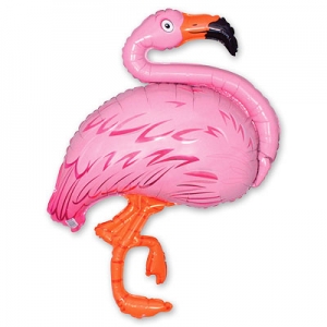 Гелиевый фольгированный шар ''Фламинго''