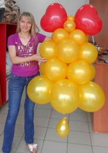Фигура из воздушных шаров ''КОЛОКОЛЬЧИК''